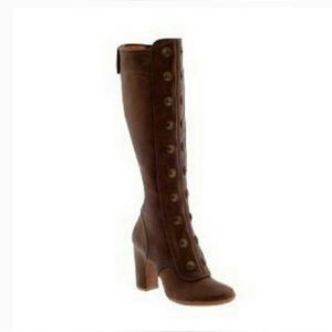 Frye Adrienne Button-front tall boots